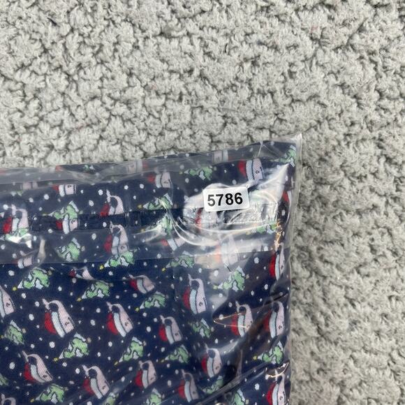 Vineyard Vines Santa Whale Mens Christmas Holiday Cotton Pajama Bottoms Pants XL - Picture 6 of 6